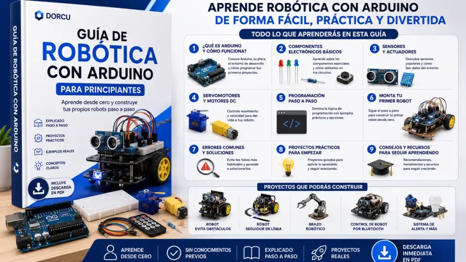 Aprende robótica con Arduino desde cero en 10 pasos