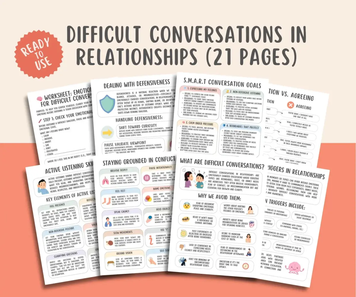 Conversaciones difíciles en las relaciones: comunicación asertiva y resolución de conflictos